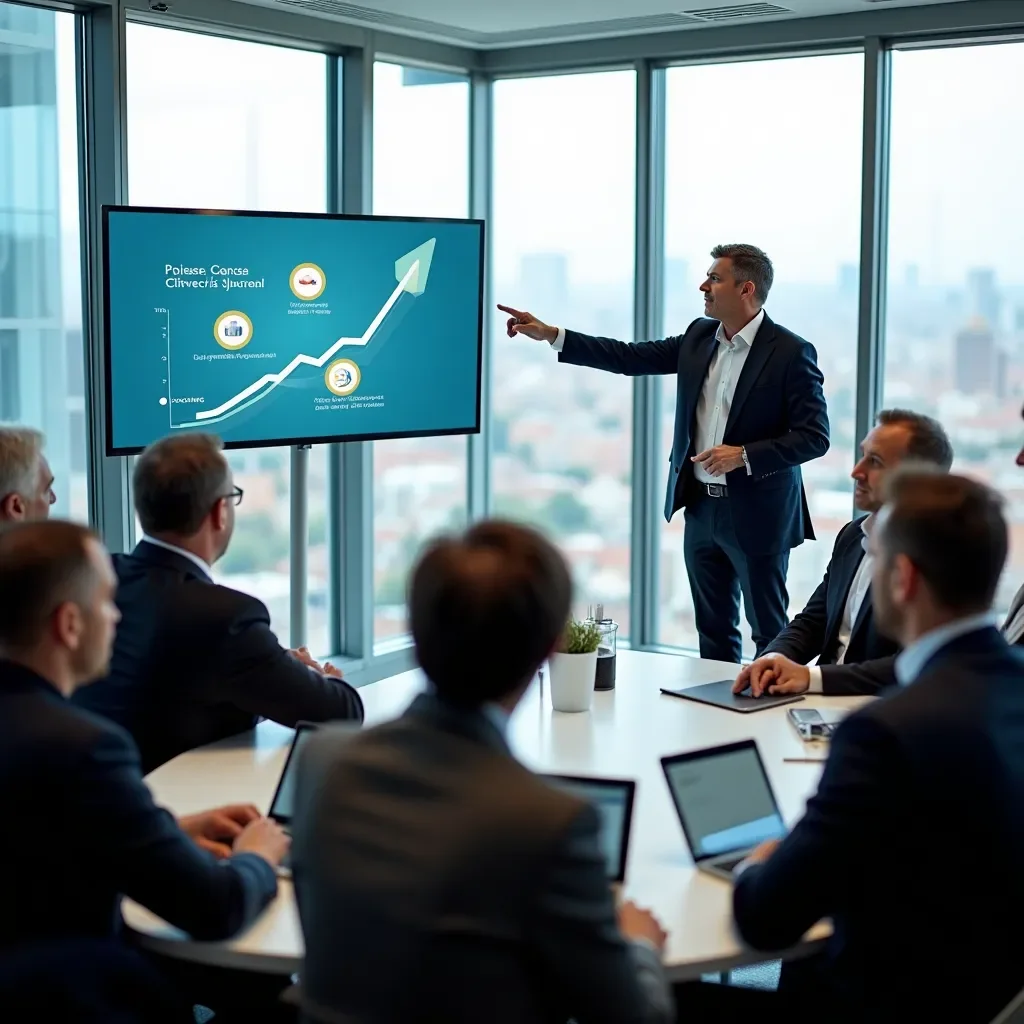 Professional team collaboration